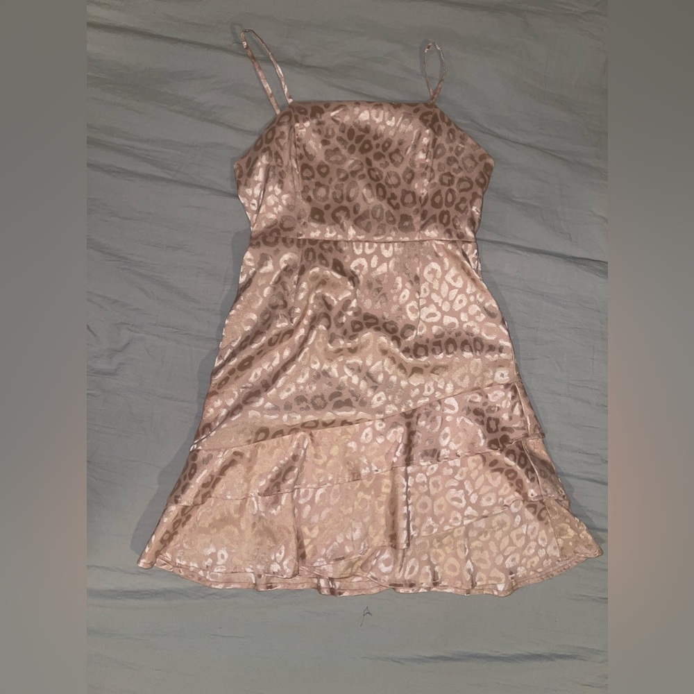 Cheetah Print Dress